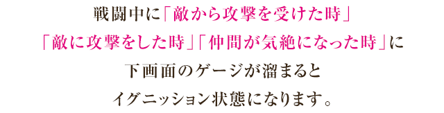 イグニッションゲージの説明